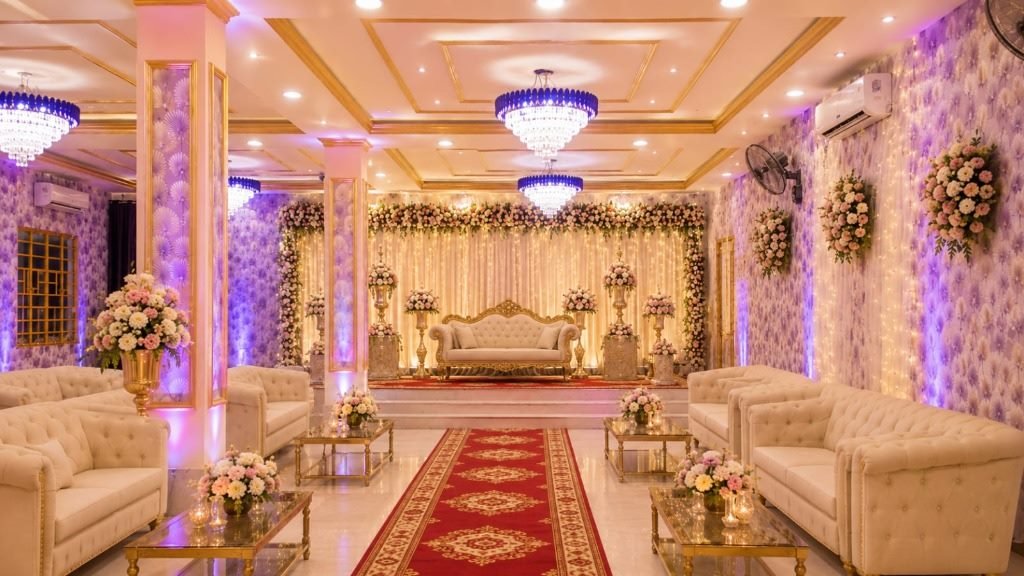 Reception Banquet Setup