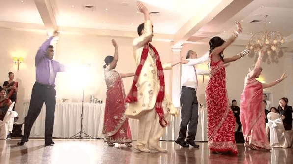 Family Joyful Stage Performance
