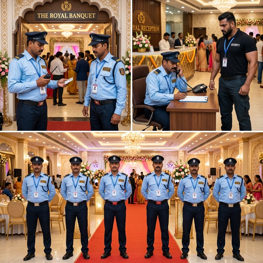 24/7 Security Staff at Bou Thakurani Banquet